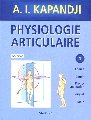 Physiologie articulaire - Tome 1